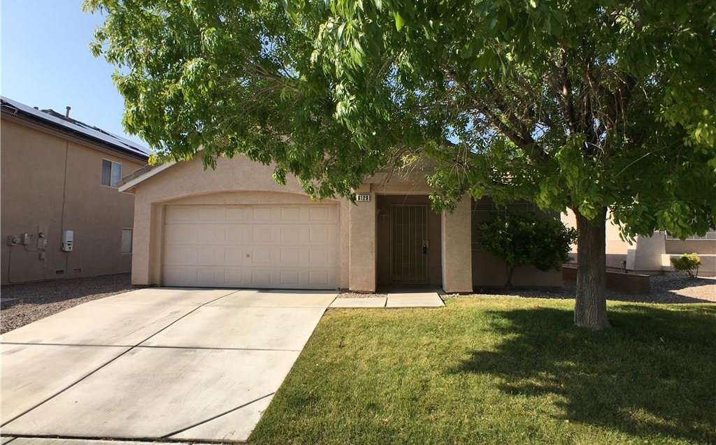 Exterior of the sold single-story home at 8129 Shady Glen Avenue in Las Vegas
